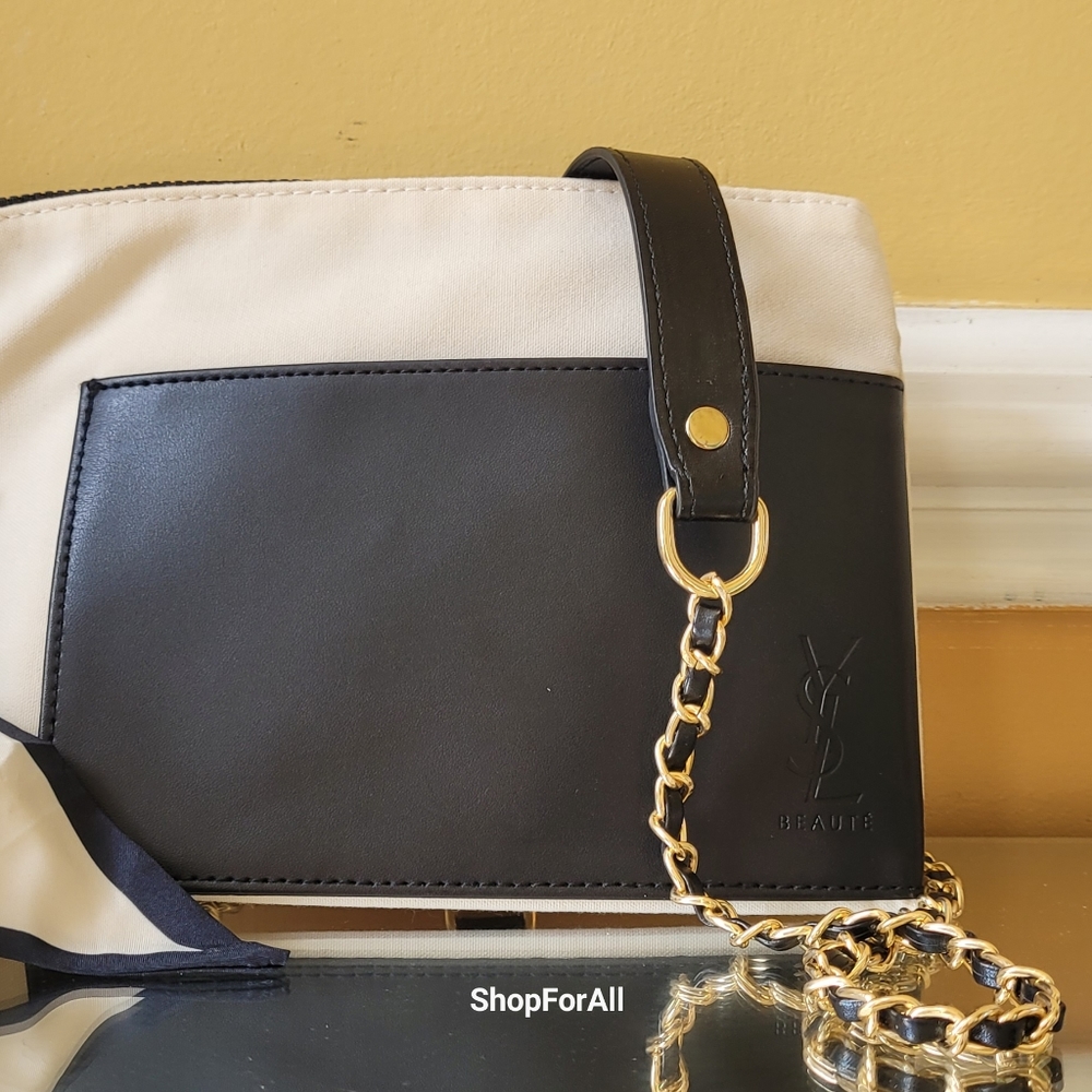 🥳🥳Host pick 💥💥🥳🥳Yves Saint Lauren pouch converted in to shoulder bag - Picture 7 of 16